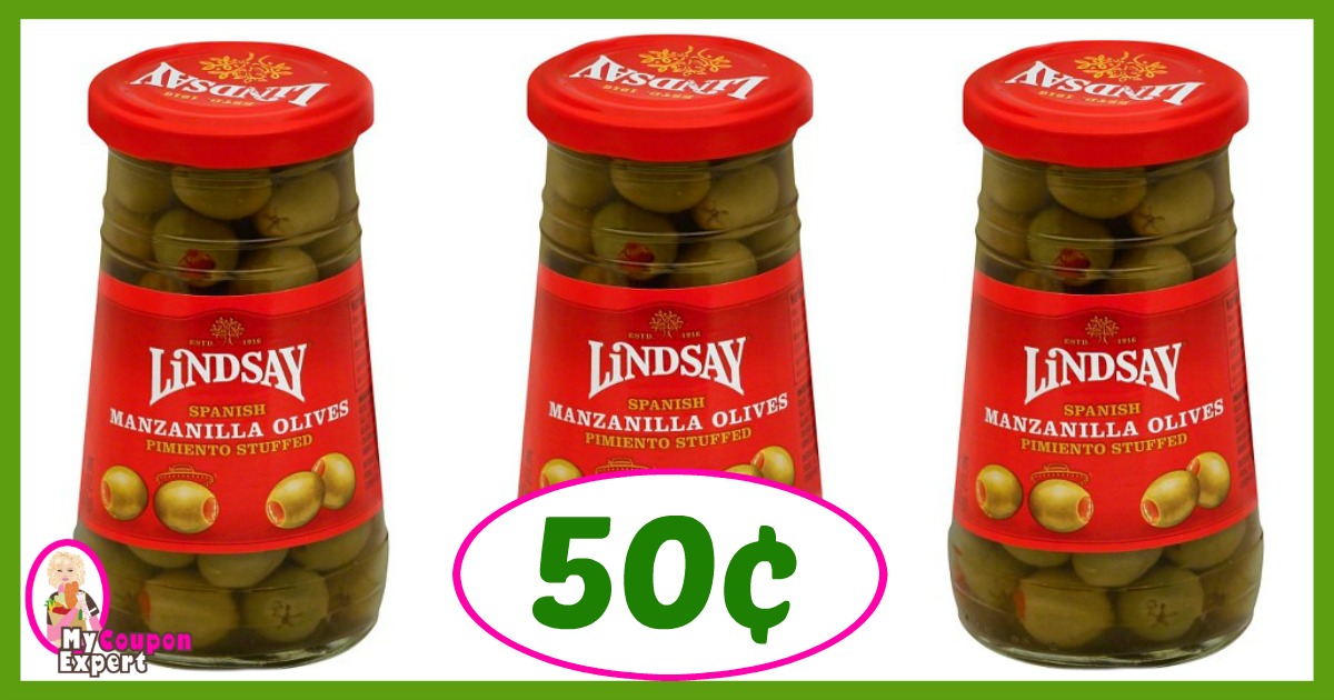 Publix Hot Deal Alert! Lindsay Olives Only 50¢ after sale and coupons
