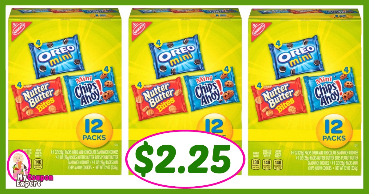 Publix Hot Deal Alert! Nabisco Variety Pack Only $2.25 after sale and coupons