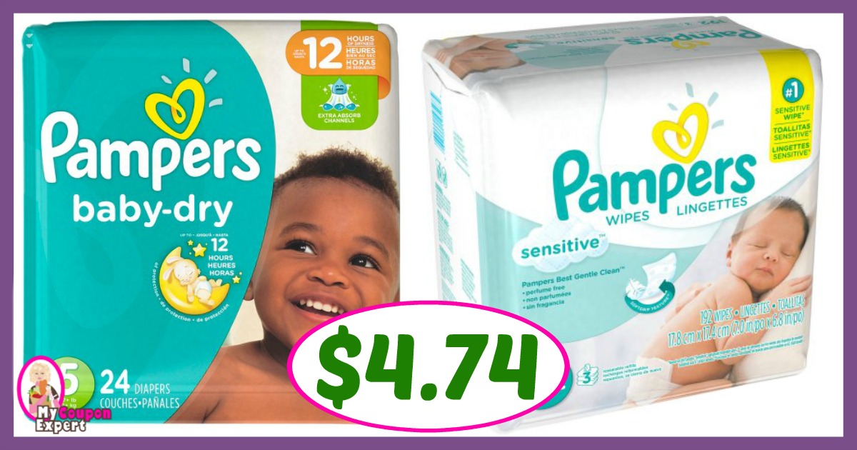 CVS Hot Deal Alert!! Pampers Jumbo Pack Diapers & Wipe Refills Only $4.74 after sale and coupons