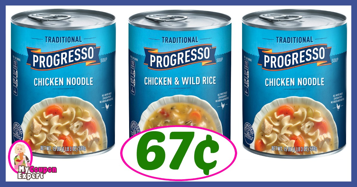 CVS Hot Deal Alert!! Progresso Soup Only 67¢ after sale and coupons