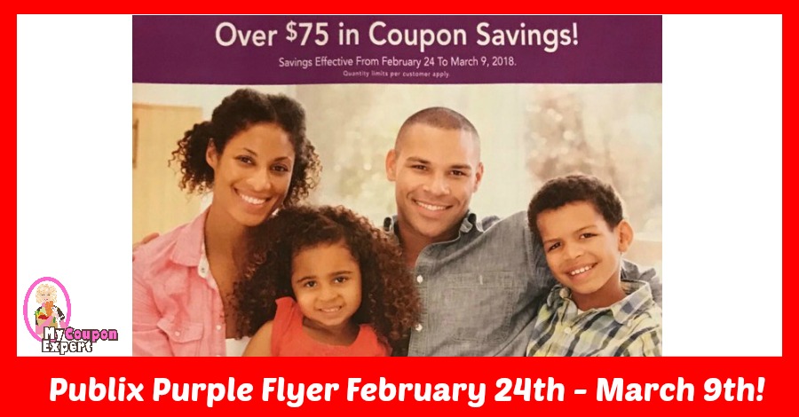 Publix Purple Flyer February 24th – March 9th!