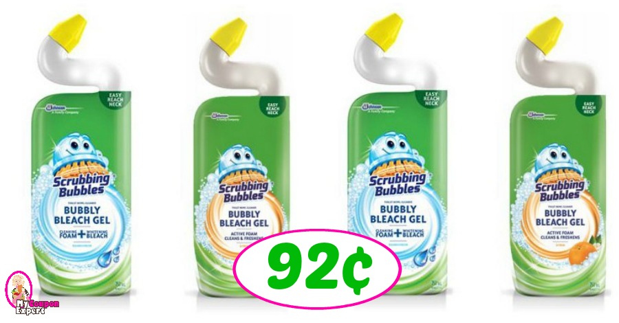 NEW Coupon for Scrubbing Bubbles Deal at Publix!
