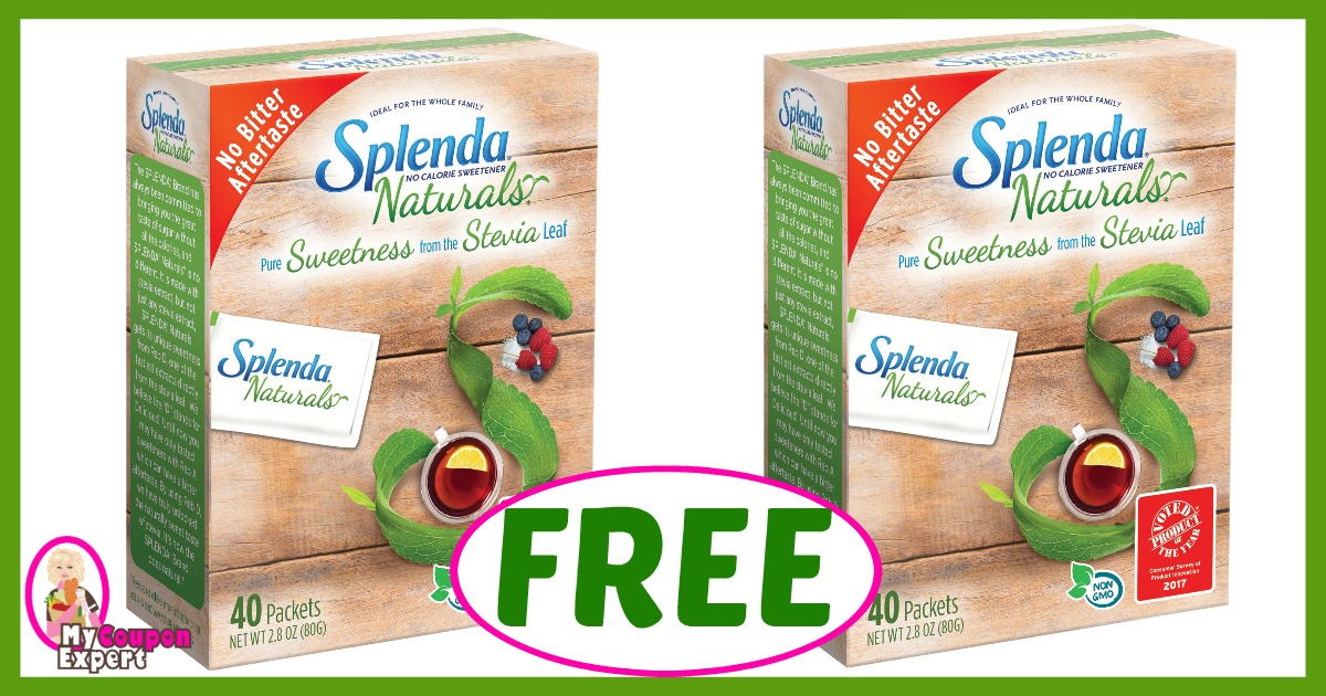 Publix Hot Deal Alert! FREE Splenda Naturals after sale and coupons