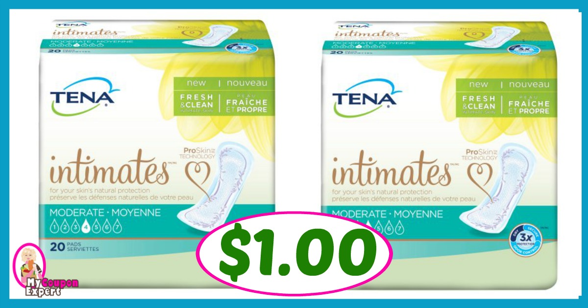 Publix Hot Deal Alert! Tena Serenity Pads Only $1.00 each after sale and coupons