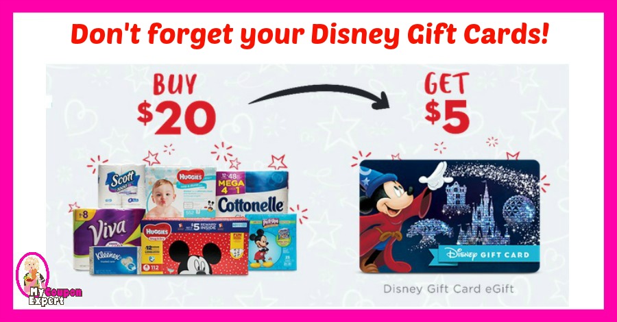 *REMINDER* Submit your receipts for your Disney Gift Cards!