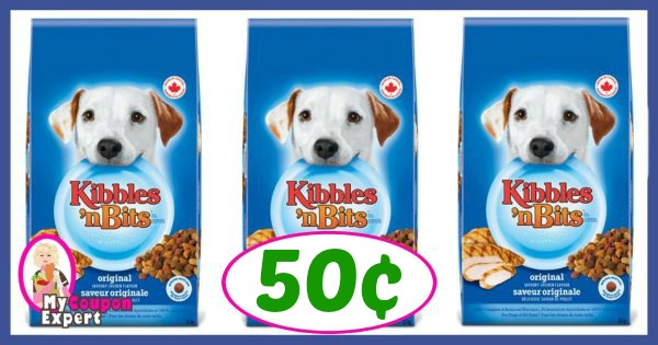 UPDATED! Kibbles ‘n Bits Dog Food Only $.50 after sale and coupons