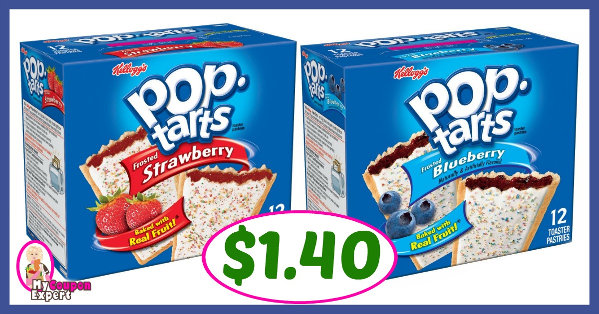 Publix Hot Deal Alert! Kellogg’s Pop-Tarts Only $1.40 after sale and coupons