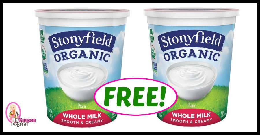Stonyfield BIG 32 oz Yogurt at Publix for FREE!!