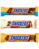Save  on any TWO (2) Snickers Bars Flavors (2.83 oz. – 3.56 oz.) , $0.50