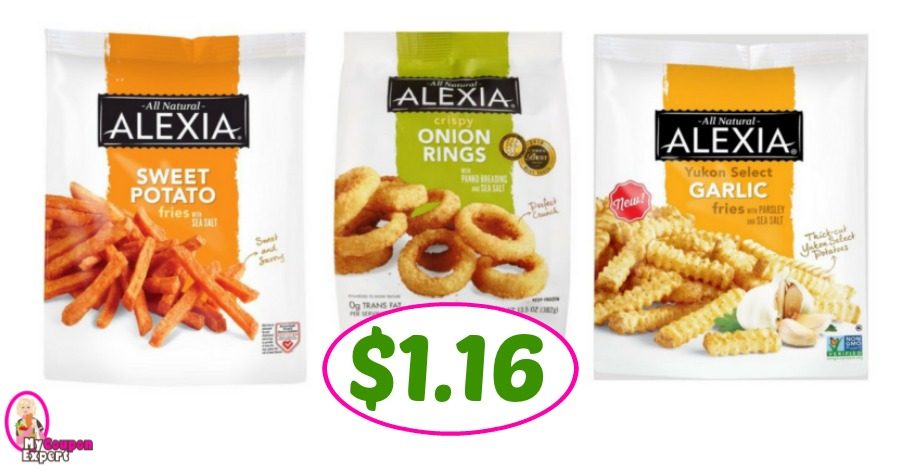 Alexia Potatoes or Onion Rings just $1.16 at Publix!