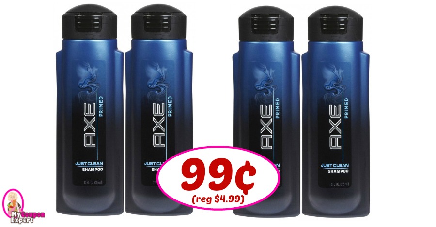 Axe Shampoo just 99¢ at Publix (reg $4.99)!!