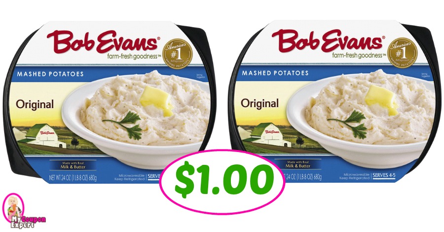 Bob Evans Mashed Potatoes $1.00 at Publix!