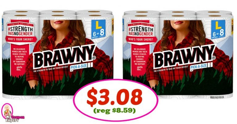 brawny 6 rolls