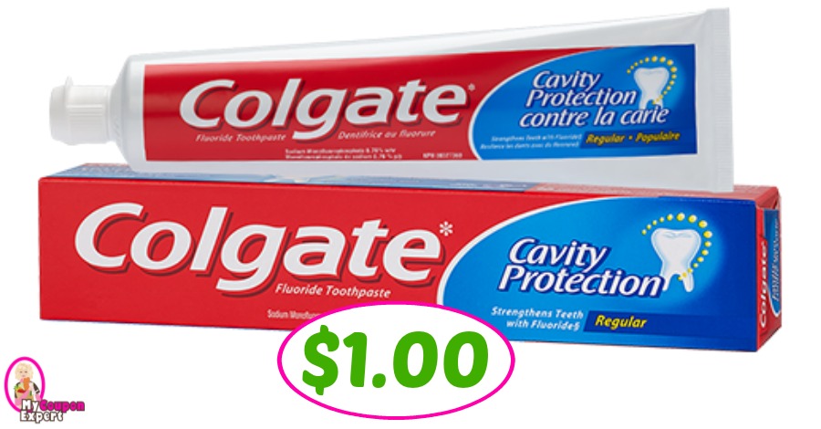 Colgate Toothpaste just $1.00 at Publix!