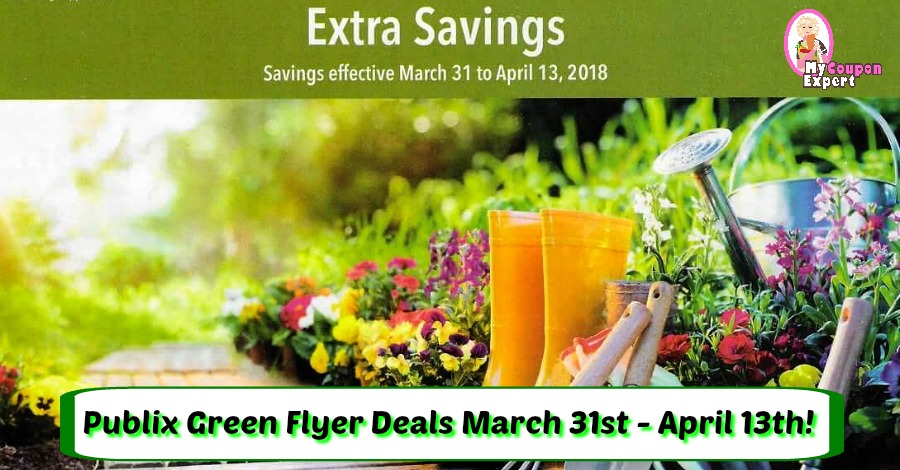Publix Green Flyer Deals March 31st – April 13th!