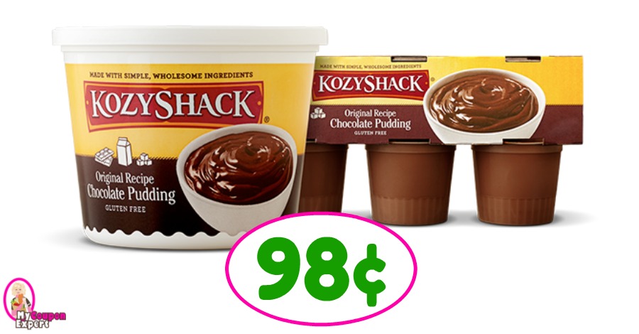 Kozy Shack Pudding just 98¢ at Publix!