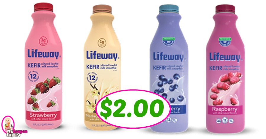 Lifeway Kefir Smoothies $2.00 at Publix!