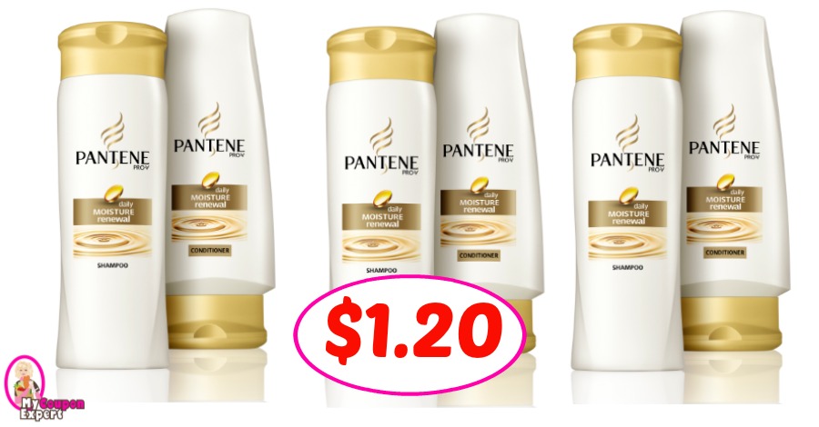 Pantene Shampoo & Conditioner $1.20 at Publix!