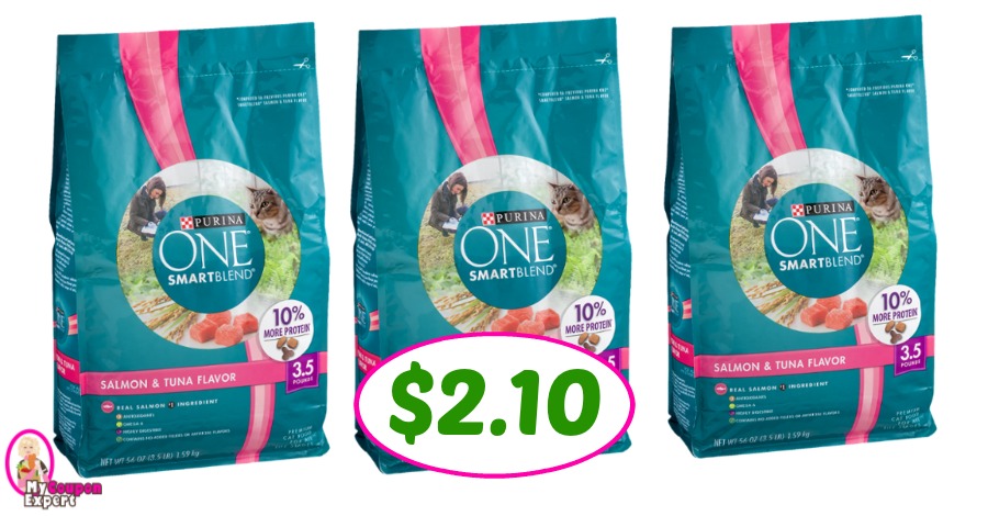 Purina One SmartBlend Cat Food just $2.10 per bag at Publix!