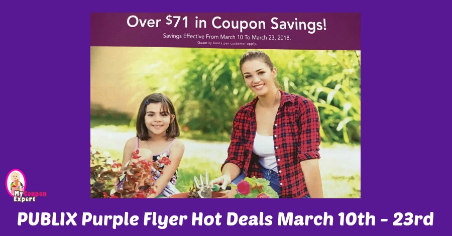 Publix Purple Flyer Hot Deals March 10th – 23rd!