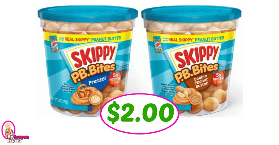 Skippy P.B. Bites just $2.00 each at Publix!