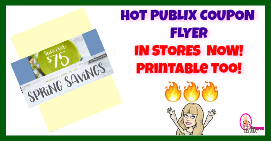 Publix Spring Savings Coupon Booklet!  Printable too!