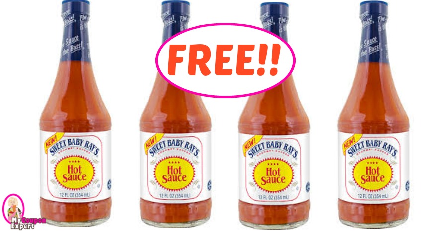 FREE Sweet Baby Rays Hot Sauce!!  Hurry!!