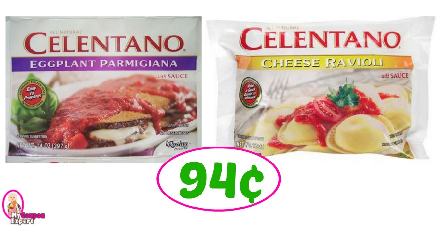 Celentano products just 94¢ at Publix!