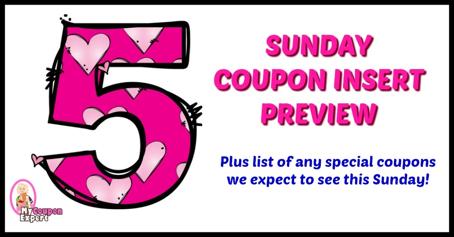 Coupon Insert Preview for Sunday, April 8th!