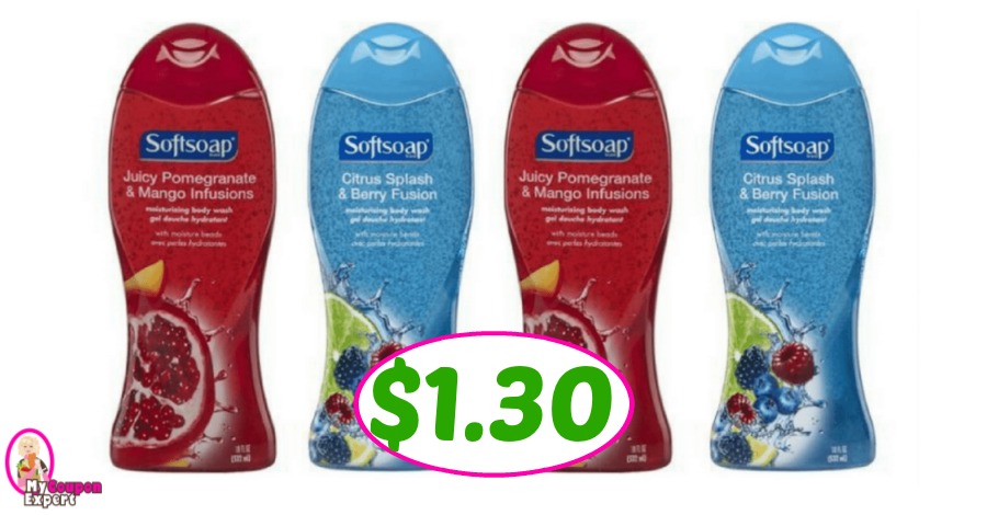 Softsoap Body Wash just $1.30 at Publix!