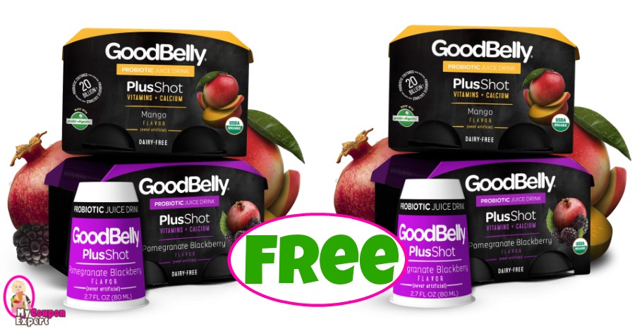 GoodBelly Probiotic Shots 4pk FREE at Publix!