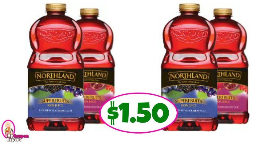 Northland 100% Juice $1.50 each at Publix!