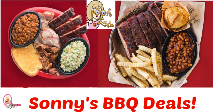 Sonny’s BBQ SMOKING HOT DEALS in August!