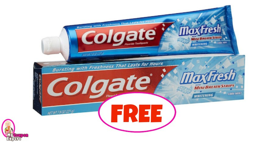 FREE Colgate Max Toothpaste at CVS!