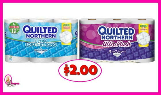Quilted Northern Tissue Paper just $2.00 at Publix!!