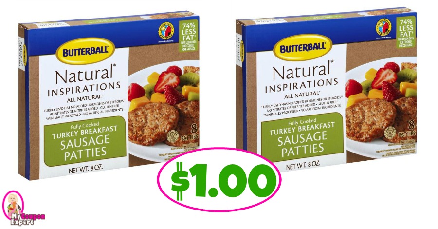 Butterball Turkey Sausage just $1.00 at Publix!