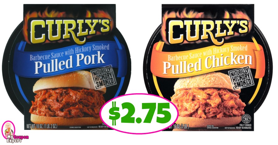 Curly’s Pulled Pork or Chicken $2.75 at Publix!