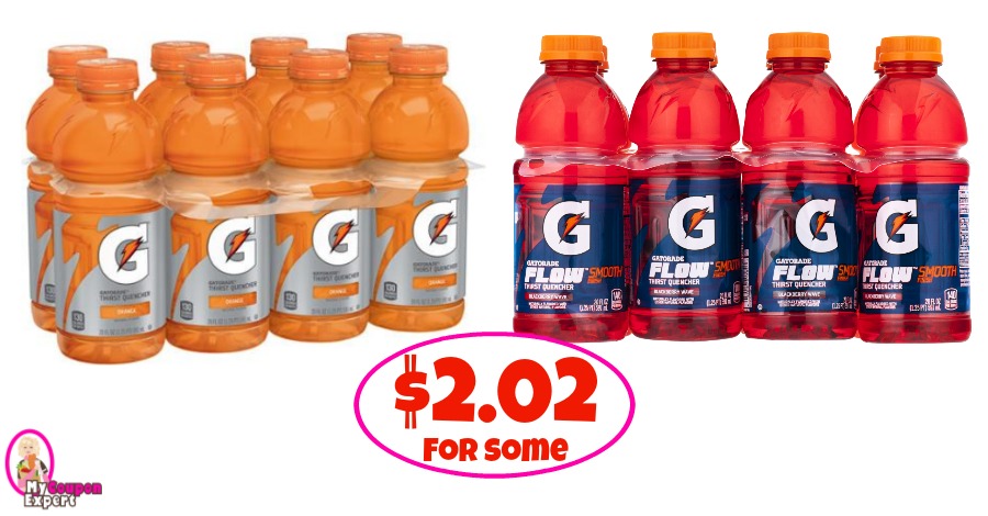 WOW!!  Gatorade 8 packs just $2.02 for some at Publix!!