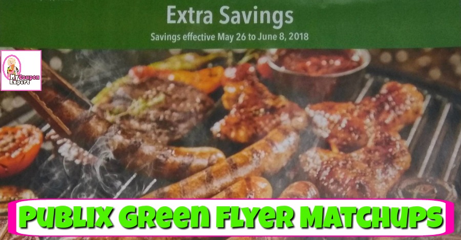 Publix GREEN Flyer Matchups May 26th – June 8th!