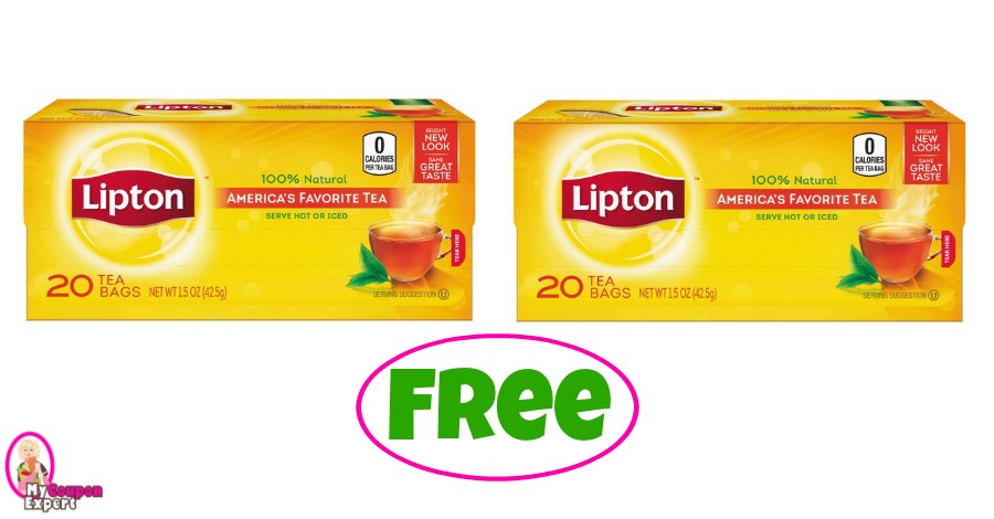 Lipton Tea Bags as low as FREE at Publix!