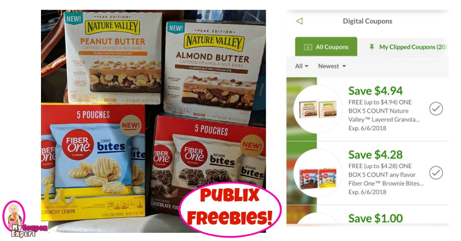 FREE Nature Valley Bites and Bars at Publix!