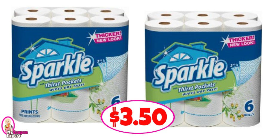Sparkle Paper Towel Deal at Publix!!