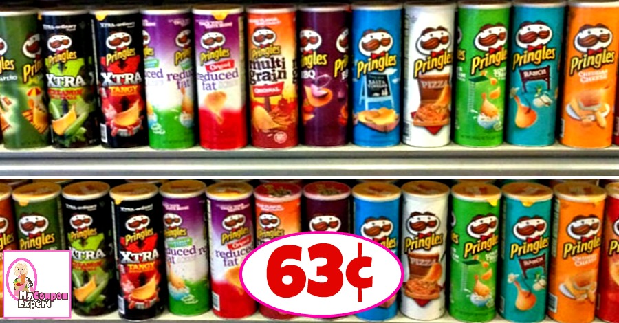 Pringles Chips just 63¢ at Publix!!  Yippee!