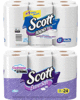 Save  on ONE (1) package of SCOTT Bath Tissue 6 rolls or larger , $0.50