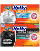Save  off ONE (1) package of Hefty Trash Bags (Excluding Small 4 Gal. & Medium 8 Gal. Size and Compost Bags) , $1.00