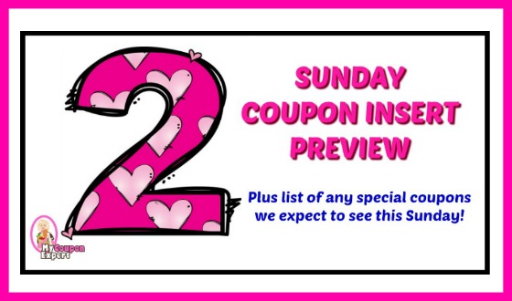 Coupon Insert Preview – Sunday, October 14th TWO inserts!