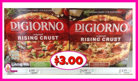 DiGiorno Pizza $3.00 each at Publix!