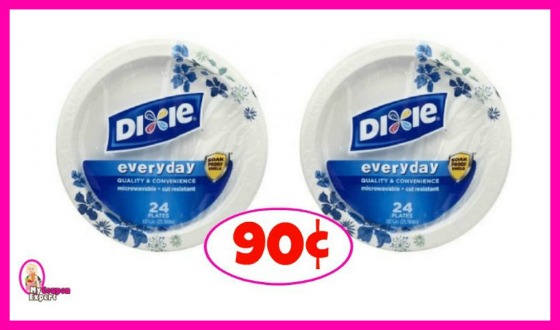 Dixie Plates as low as 90¢ each pack at Publix!