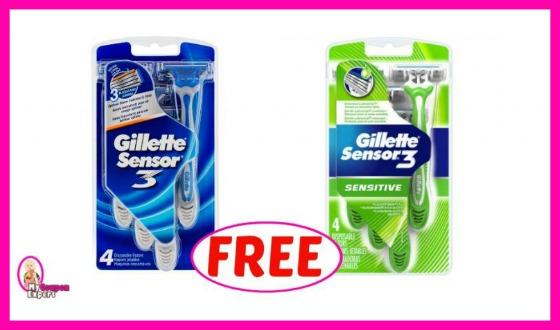 Gillette Sensor Razors FREE at Publix!!