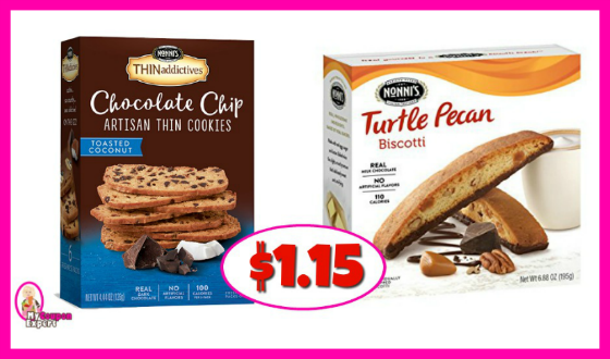 Nonnis ThinAddictives and Biscotti $1.15 at Publix!